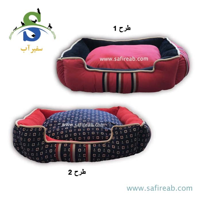 جای خواب ایتالیایی سگ و گربه در 2 طرح مختلف (سایز L ، M ، S) چانگ لیر