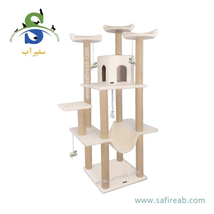درخت گربه مدل Q همراه با هدیه نیناپت