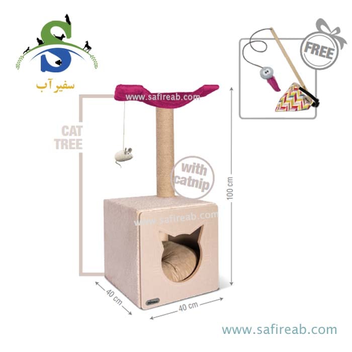 درخت گربه مدل S همراه با هدیه نیناپت - Image 2