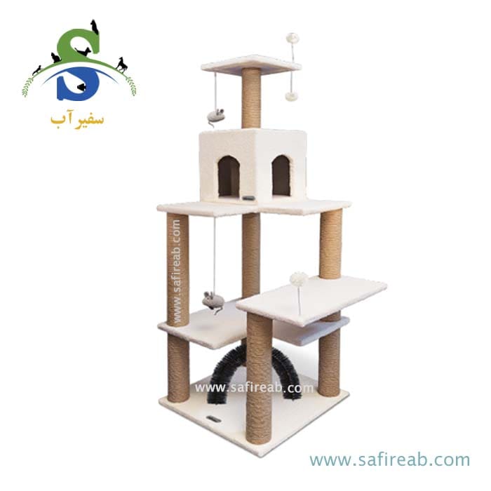 درخت گربه مدل X همراه با هدیه نیناپت