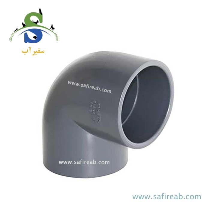 زانو 90 درجه چسبی پیمتاش