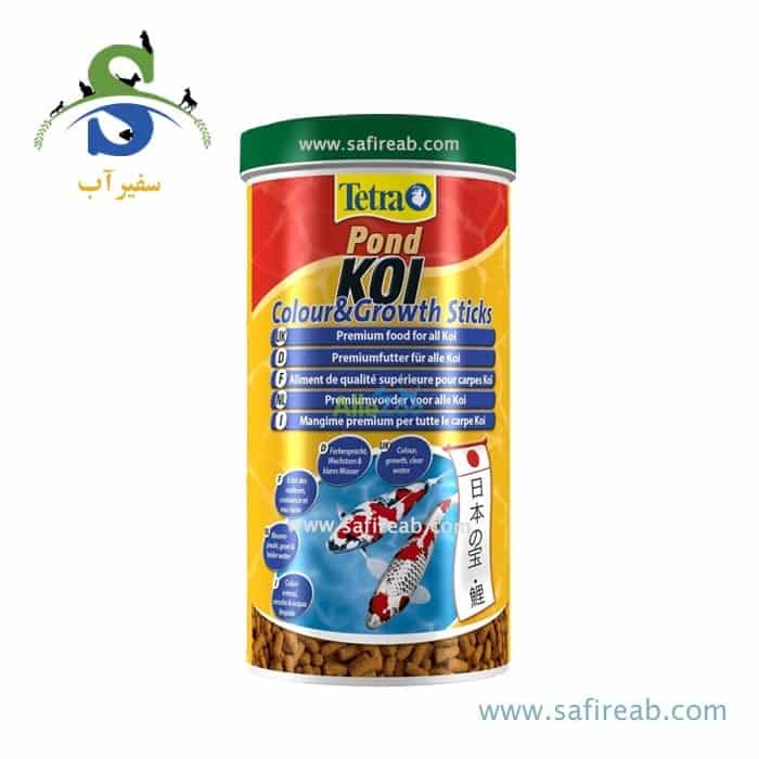 غذای استیکی رشد و رنگ پوند کوی تترا