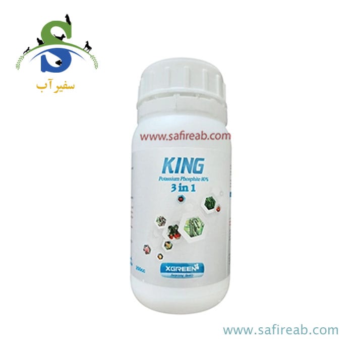 کود مایع فسفیت پتاسیم 250 سی سی کینگ ایکس گرین