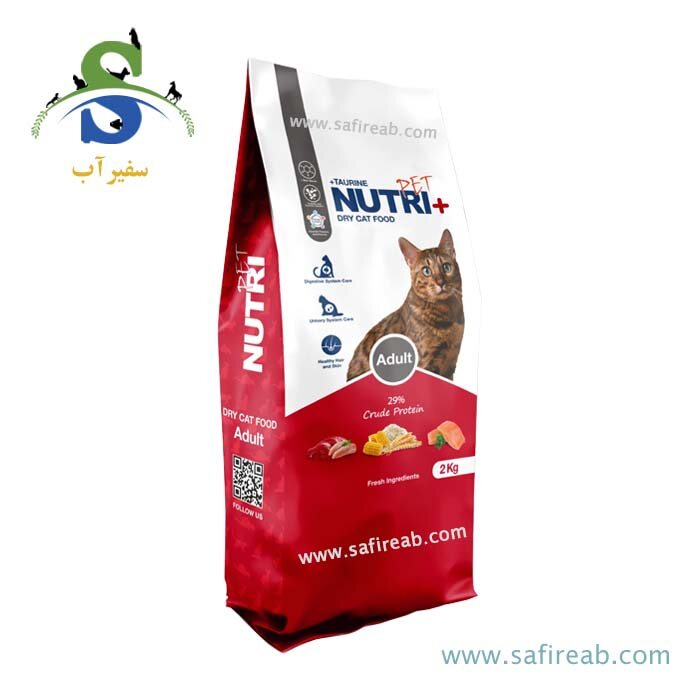 غذای خشک گربه بالغ (2 و 10 کیلوگرم) نوتری پلاس