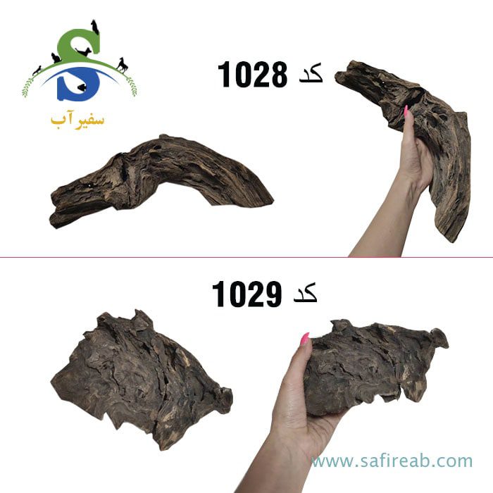 چوب تزئینی آکواریوم تنه چوب آبنوس - Image 6