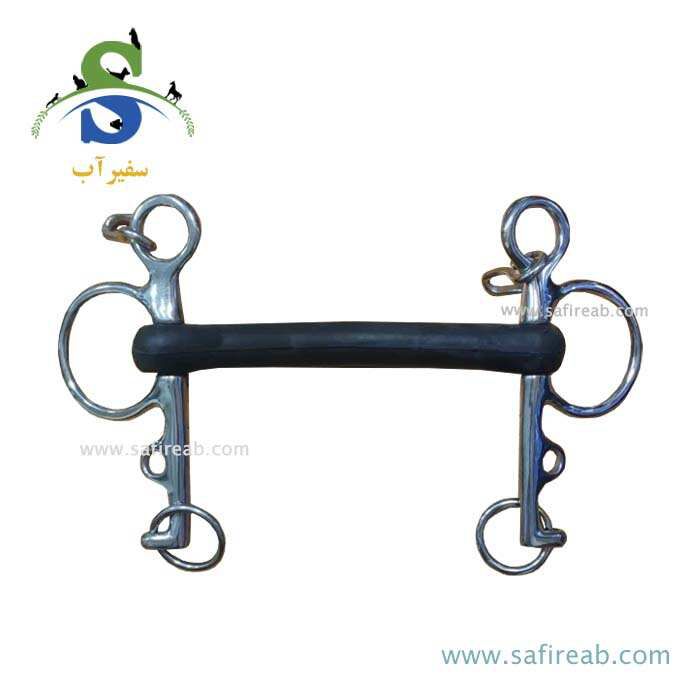 دهنه میل صاف لاستیکی پایه بلند اسب