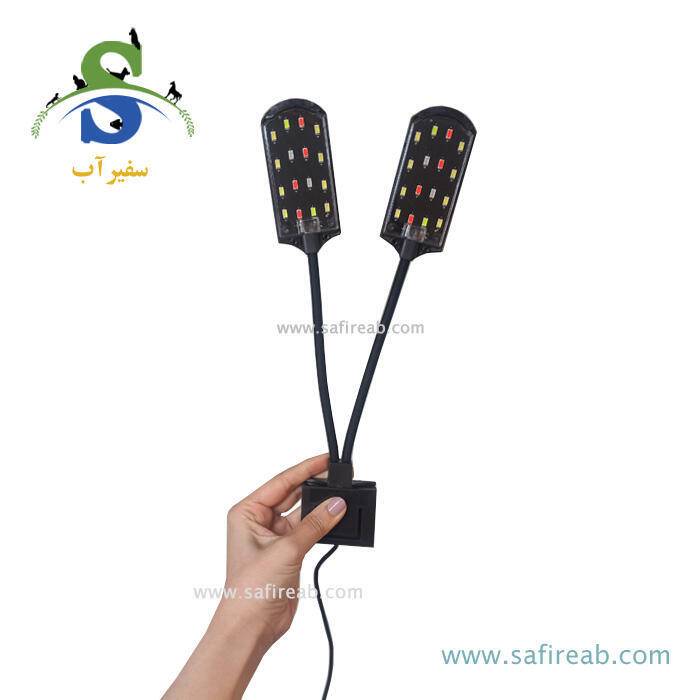 نور دو قلوی آکواریوم ال ای دی X7 کازیا - Image 3