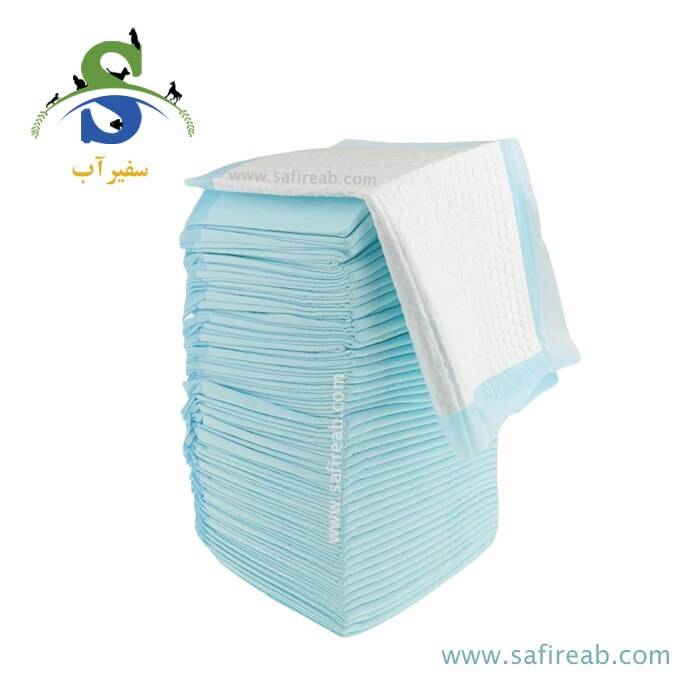 پد بهداشتی اکونومی یکبار مصرف 60 در 90 سانت سگ و گربه (بسته 5 و 10 عددی) کندی
