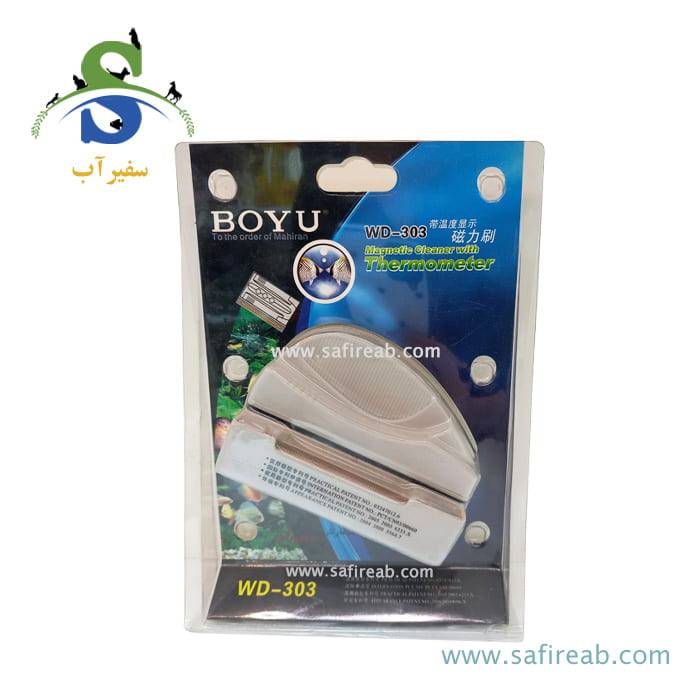 مگنت شیشه پاک کن با دماسنج WD-303 بویو