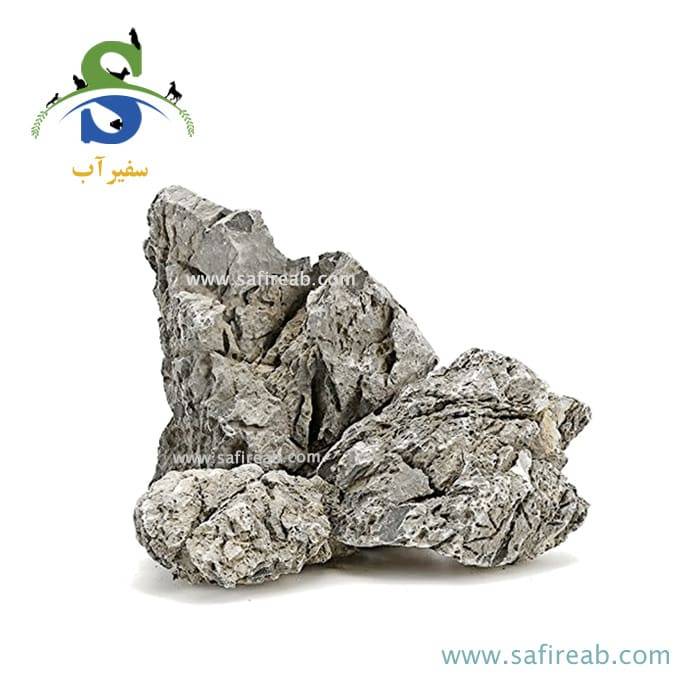 سنگ وارداتی آکواریوم مدل صخره رگه دار