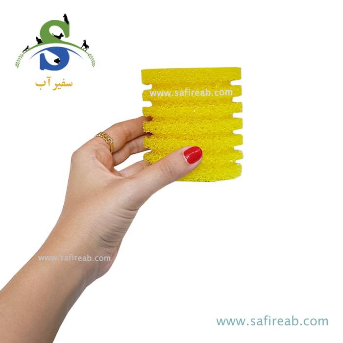 اسفنج یدک شیاردار استوانهای انواع فیلتر آکواریوم - Image 2