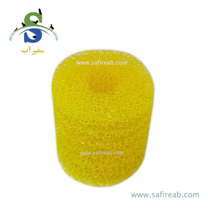 اسفنج یدک شیاردار استوانهای انواع فیلتر آکواریوم