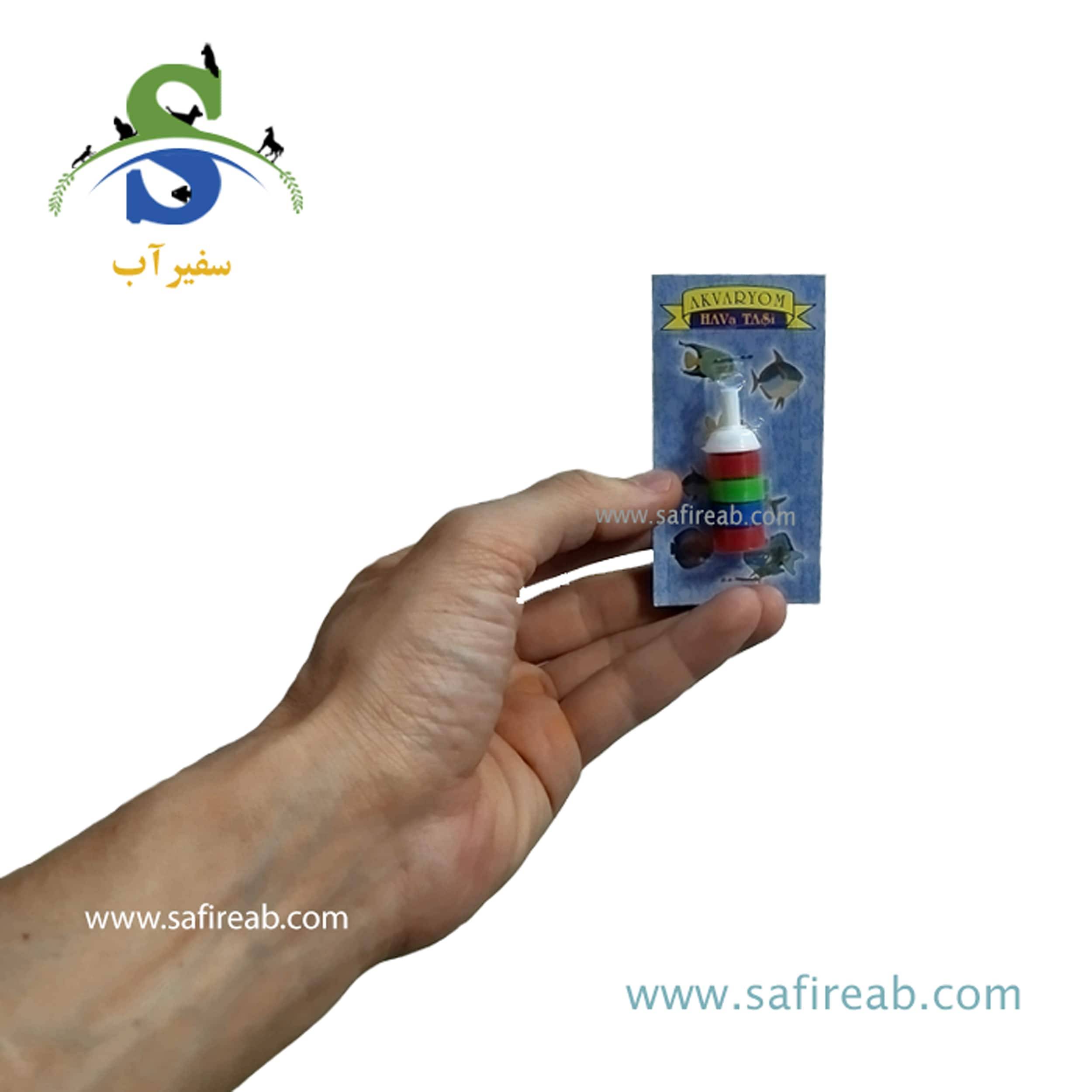 سنگ هوای آکواریوم پرچمی - Image 2
