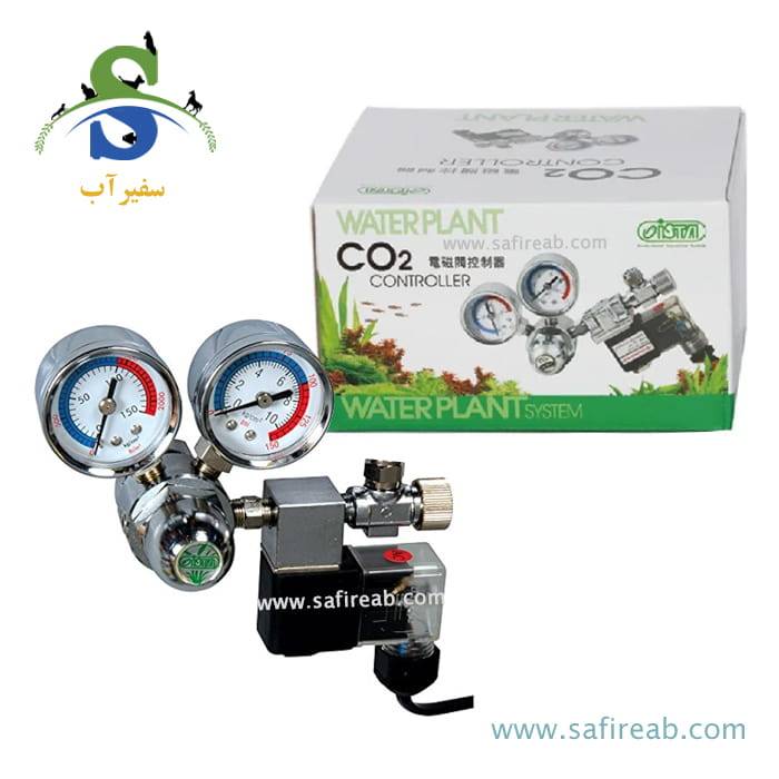 مانومتر و رگلاتور CO2 با شیر برقی مدل I-581 ایستا