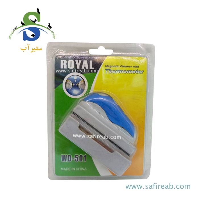 مگنت شیشه پاک کن با دماسنج WD-501 رویال