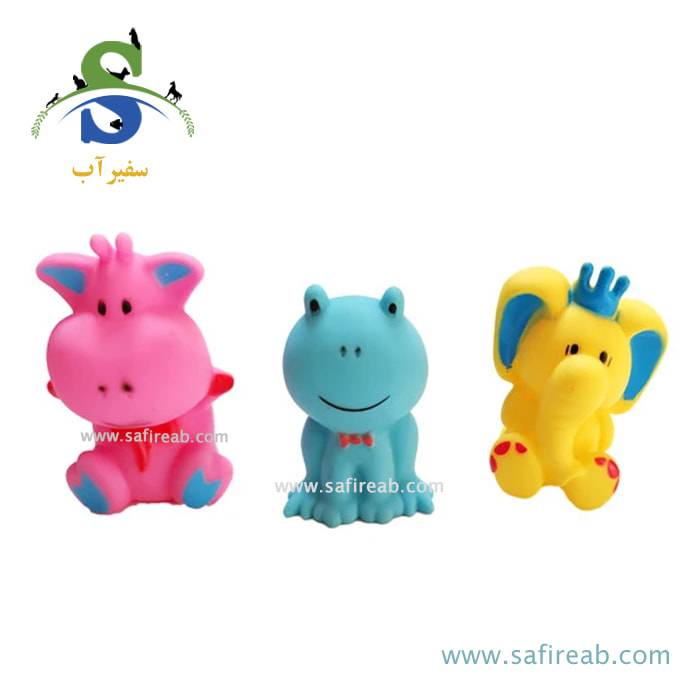 عروسک بوقی انیمال سگ و گربه (ست 3 عددی)