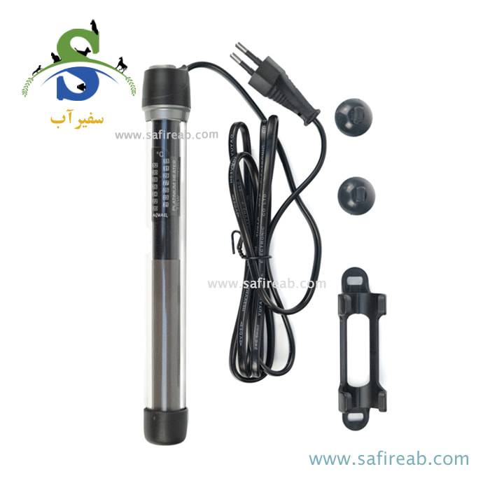 بخاری شیشه ای پلاتینیوم 300W آکوا ال - Image 2