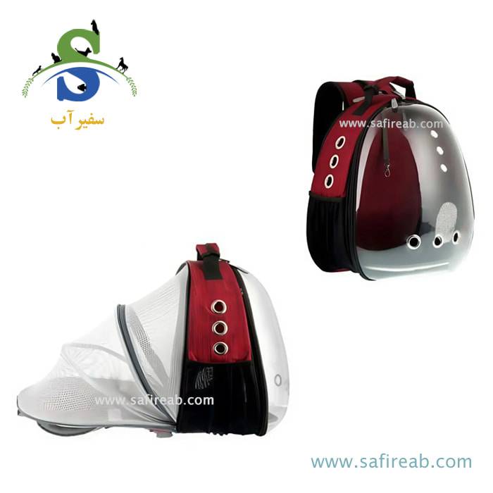 کوله حمل سگ و گربه و جوندگان چانگ لیر مدل روم پشت پارک شو (سایز M)