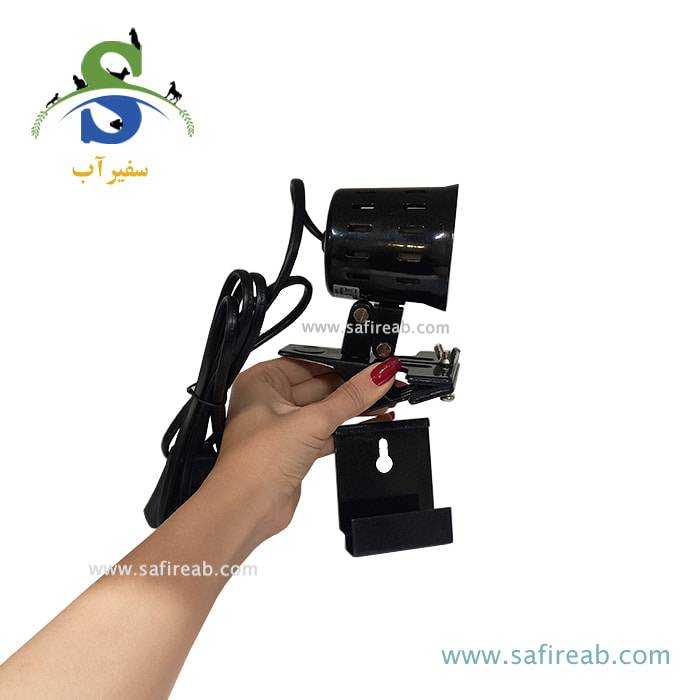 چراغ گیرهای تراریوم تا 150W رپتی زوو کد CL01 - Image 2