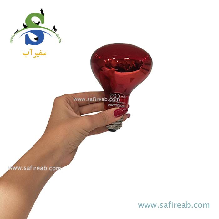 لامپ حرارتی مادون قرمز تراریوم 150W رپتی زوو کد R95150 - Image 2