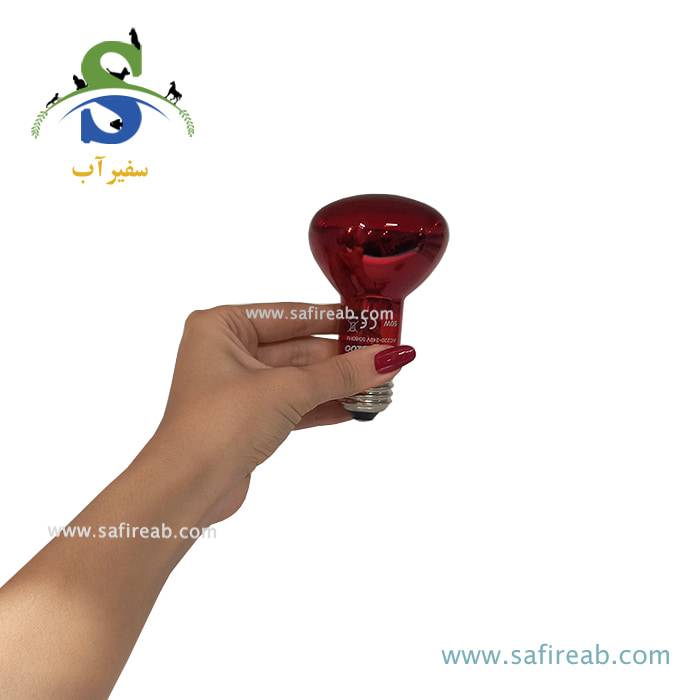 لامپ حرارتی مادون قرمز تراریوم 50W رپتی زوو کد R63050 - Image 2