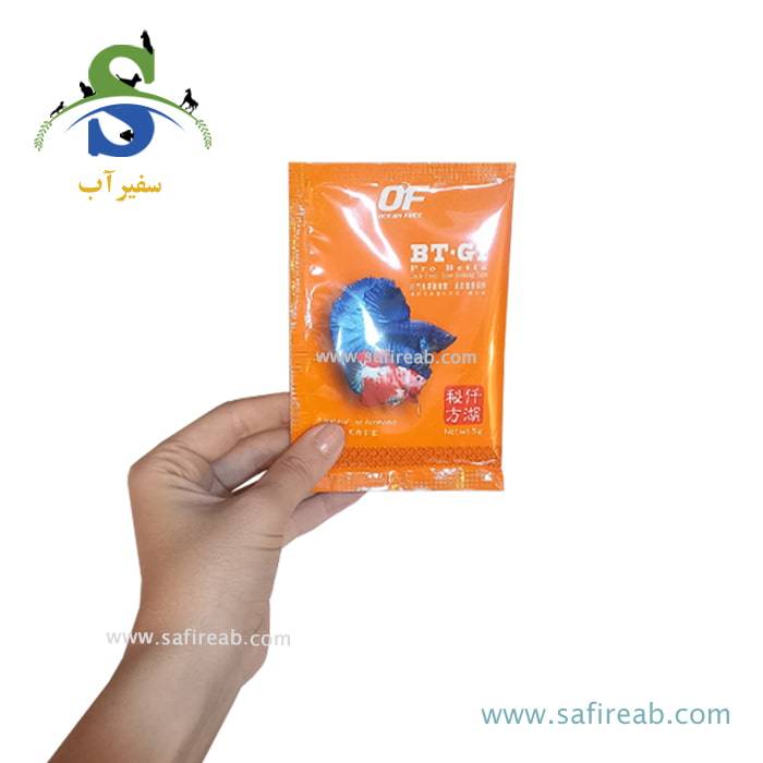 غذای گرانولی کوچک پرو بتا BT-G1 ماهی فایتر اوشن فری - Image 2