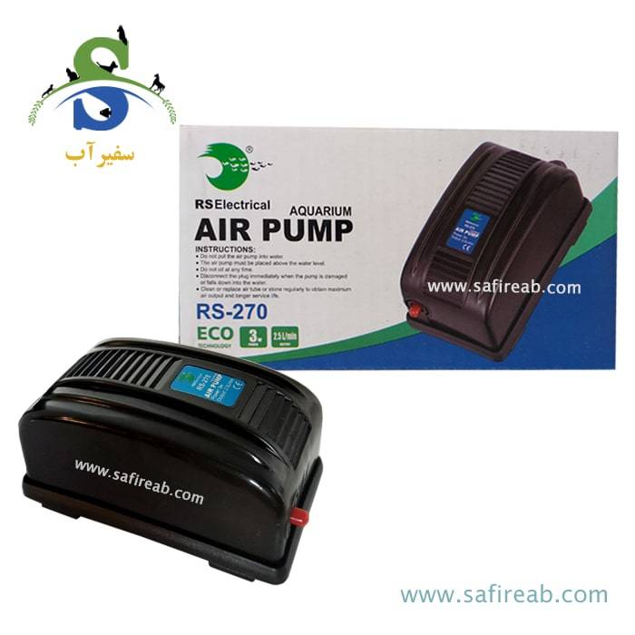 پمپ هوا تک خروجی RS-270 آر اس الکتریکال