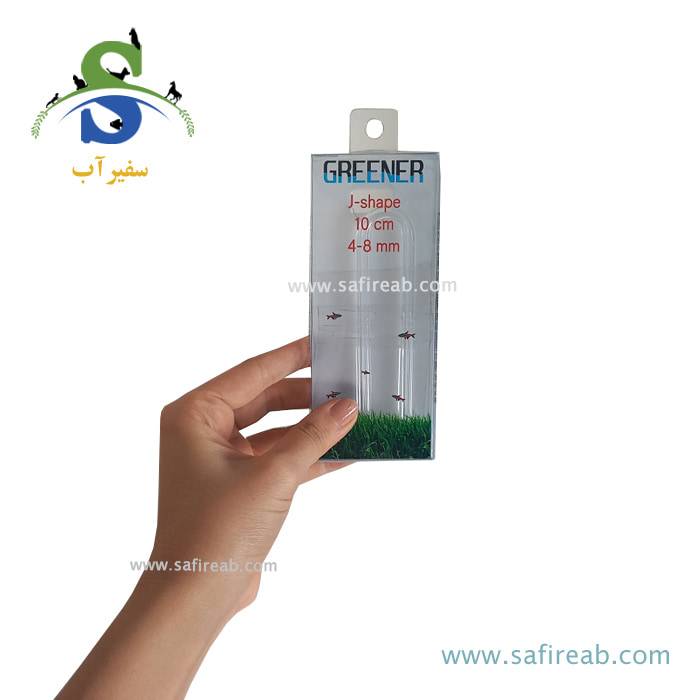 رابط شلنگ هوا آکواریوم مدل J-Shape 10cm گرینر - Image 2