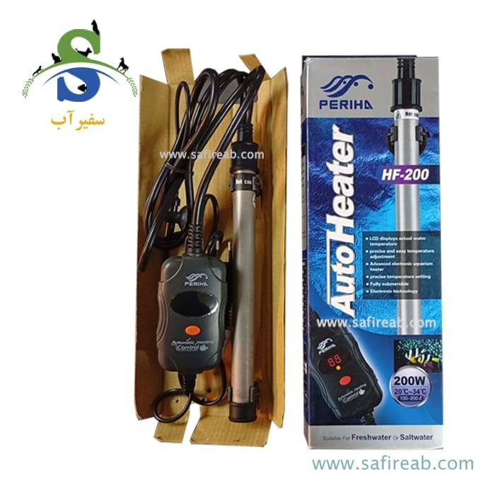 بخاری تیتانیوم آکواریوم مدل HF-200 پریها