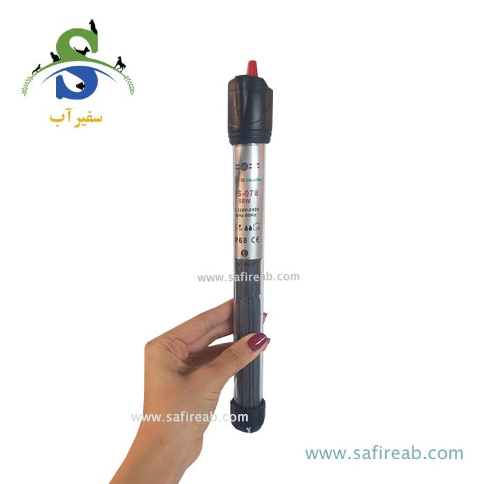 بخاری 50W بلند شیشه ای RS-078 آر اس الکتریکال - Image 2
