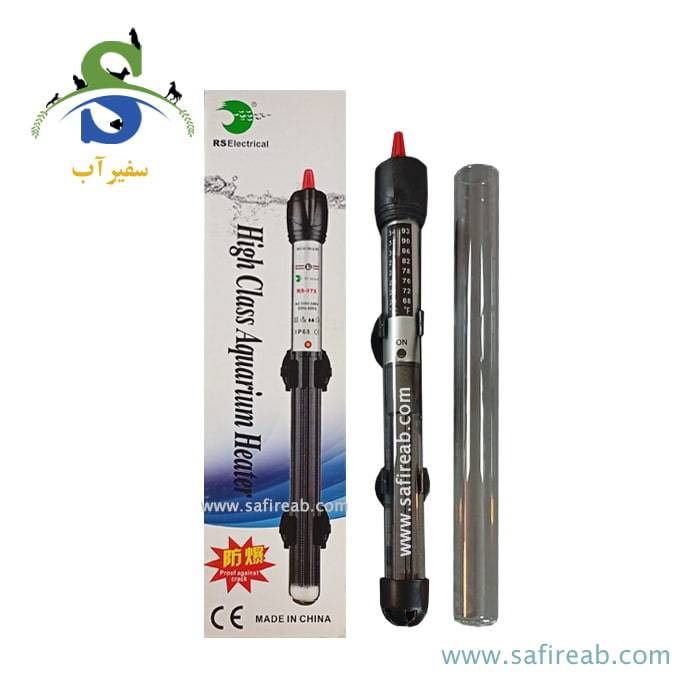 بخاری 50W بلند شیشه ای RS-078 آر اس الکتریکال