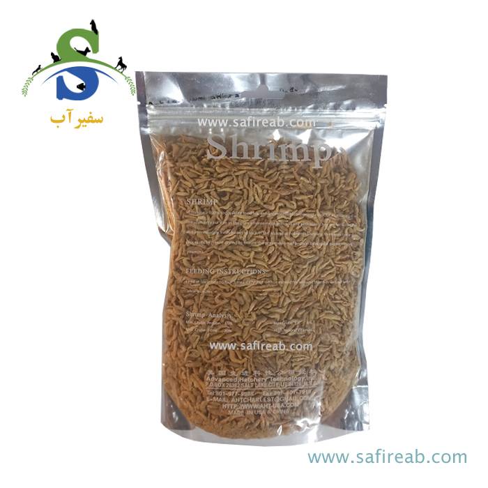 غذای ماهی میگو خشک شده (1 سانتی متر)