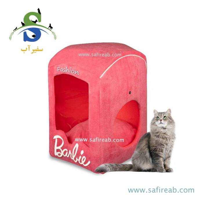 جای خواب سگ و گربه مدل باربی پت جیمبو