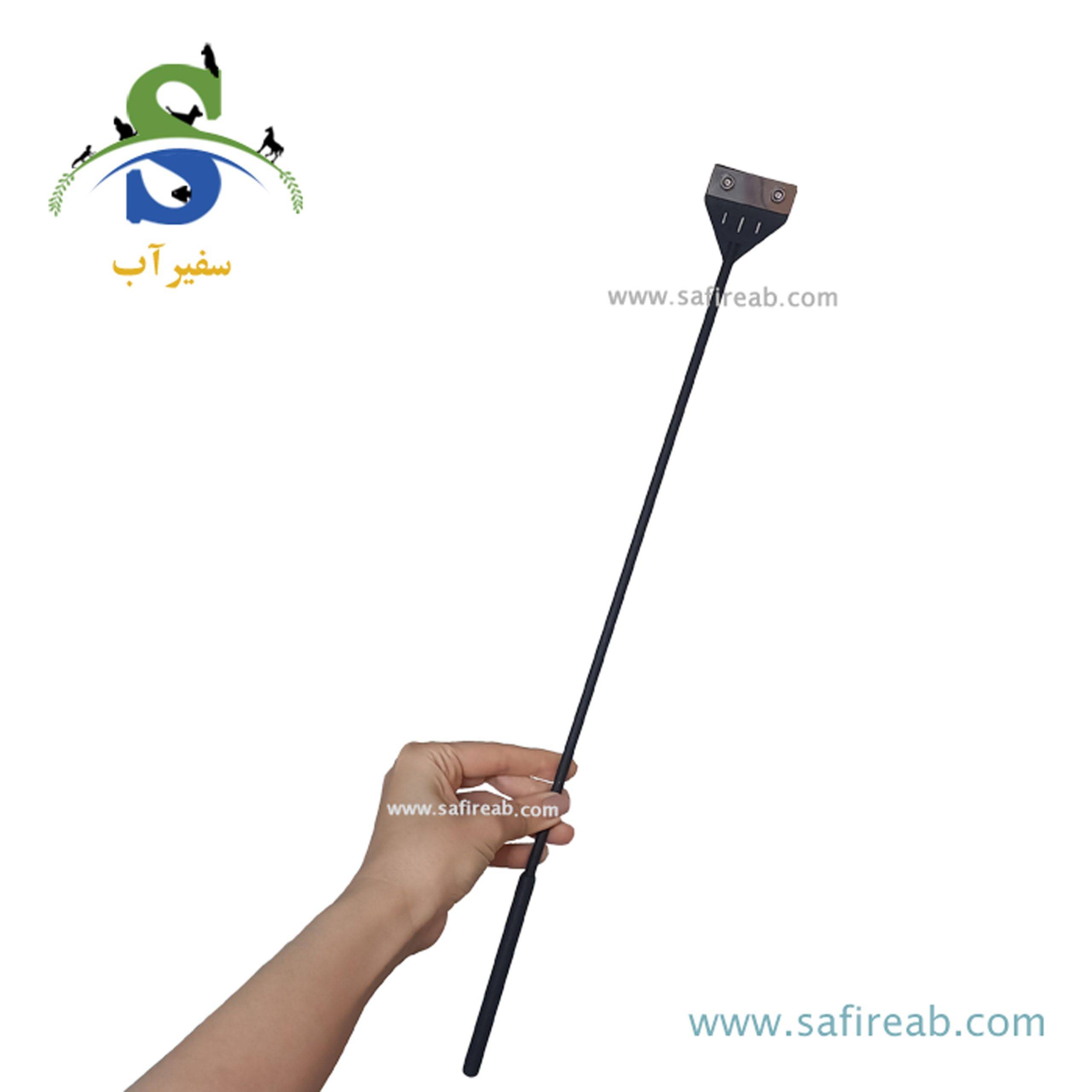 تیغ تمیز کننده مشکی بلند آکواریوم ای تی اس - Image 2