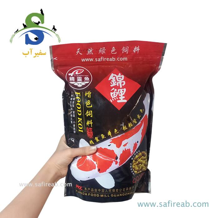 غذای گرانولی ماهی کوی مدل QQ306 کلور فیش - Image 2