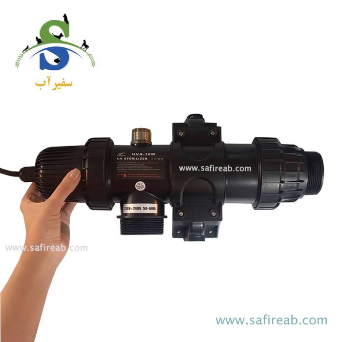 لامپ یو وی استریلیزه کننده UV-A18W پریها - Image 2