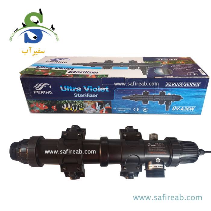 لامپ یو وی استریلیزه کننده UV-A36W پریها