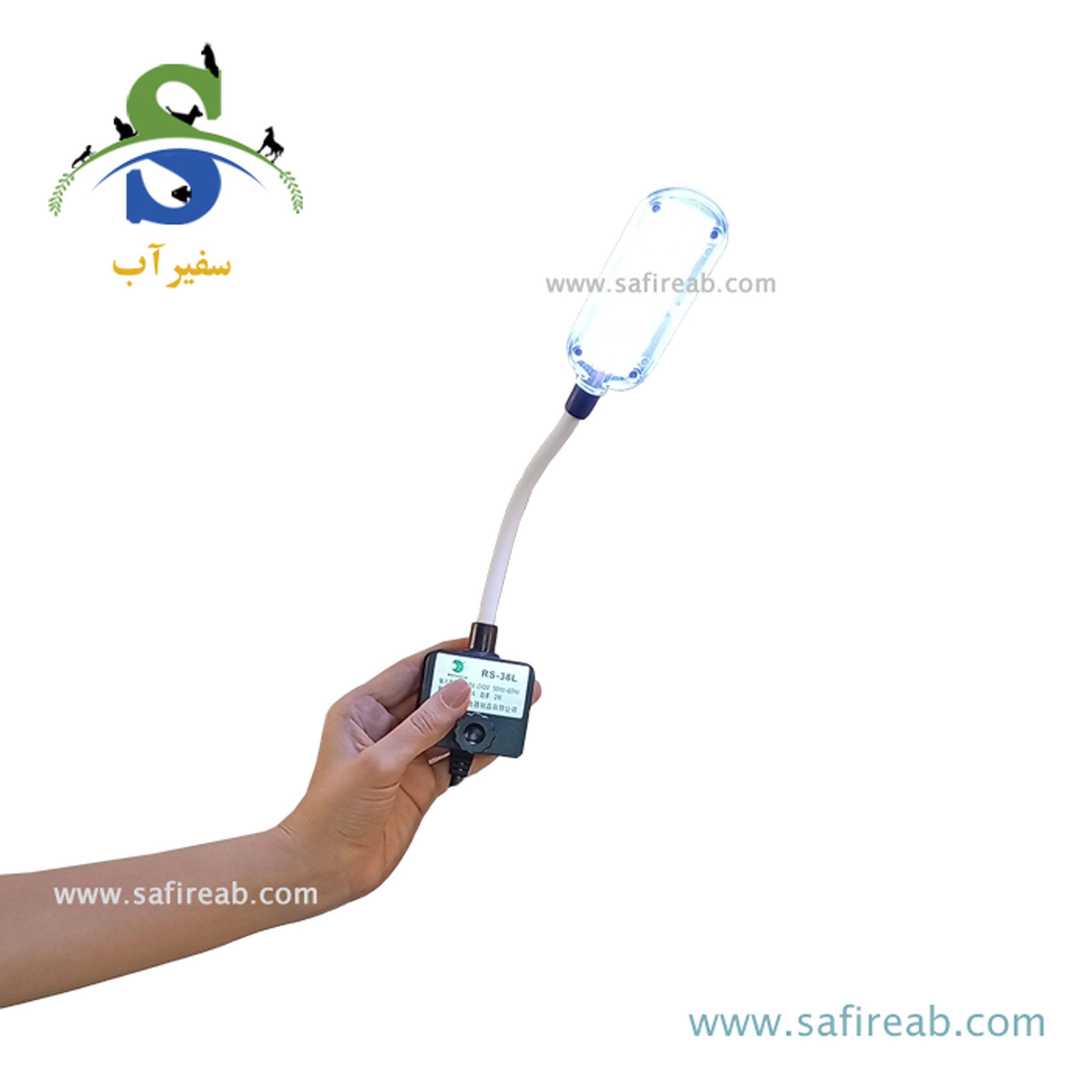 چراغ LED گیره دار آکواریوم RS-38L آر اس الکتریکال - Image 2