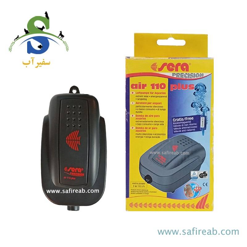 پمپ هوای آکواریوم مدل AIR-110 پلاس سرا