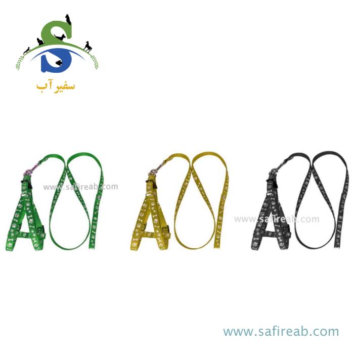 قلاده کتفی طرح دار سگ و گربه - Image 2