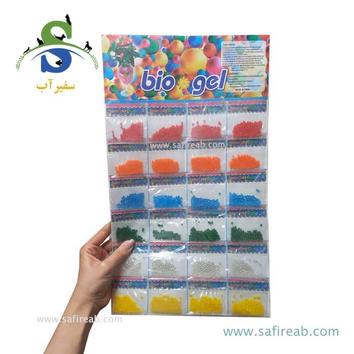 خاک ژله ای تک رنگ کریستال - Image 2