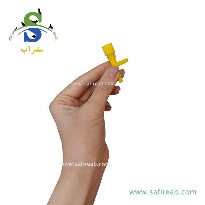 زانویی شیر دار پلاستیکی - Image 2