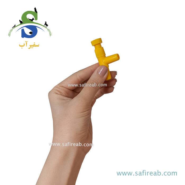 زانویی شیر دار پلاستیکی - Image 4