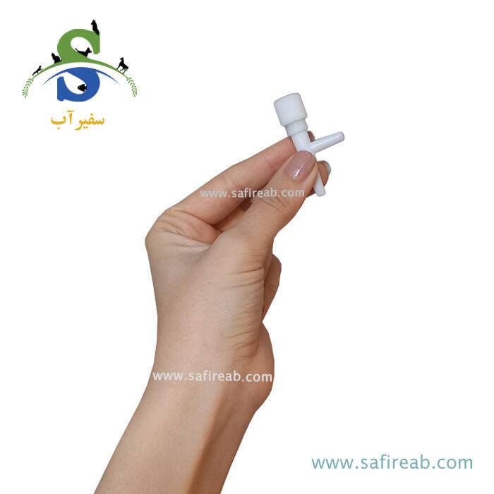 زانویی شیر دار پلاستیکی - Image 6