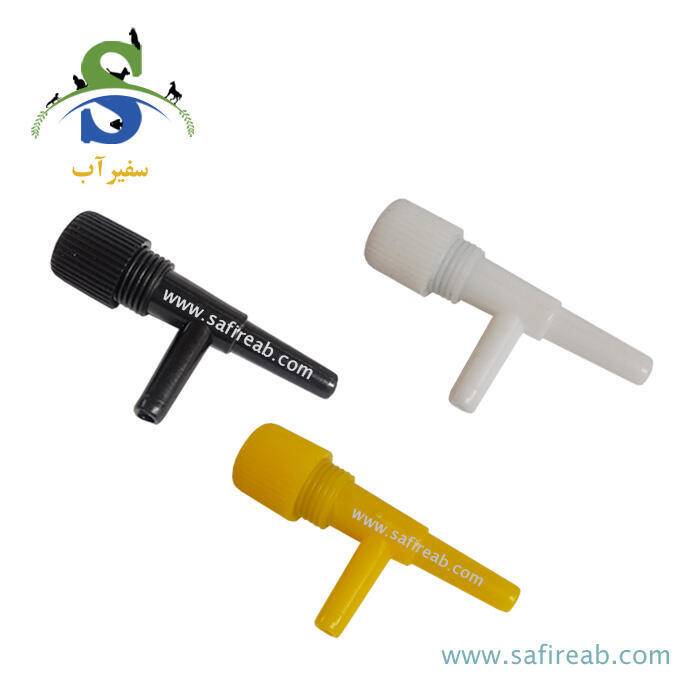 زانویی شیر دار پلاستیکی