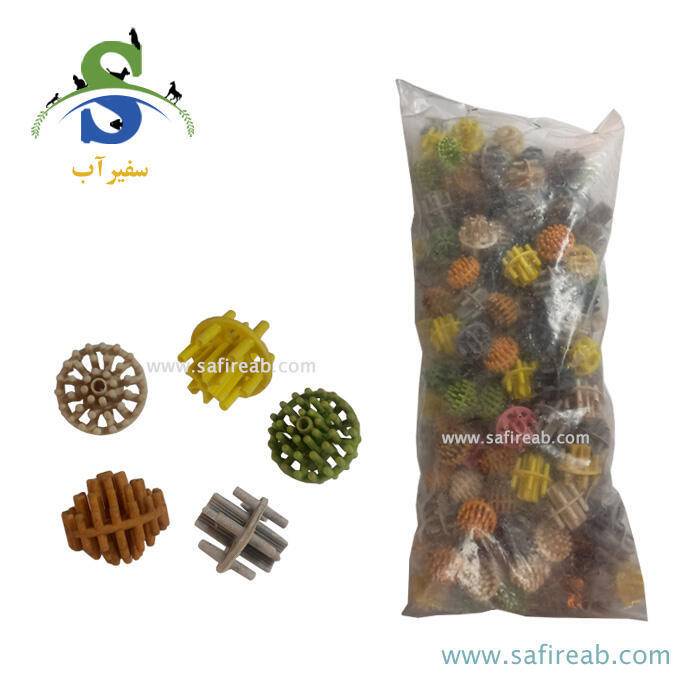 بیوبال رنگی (200 عددی)