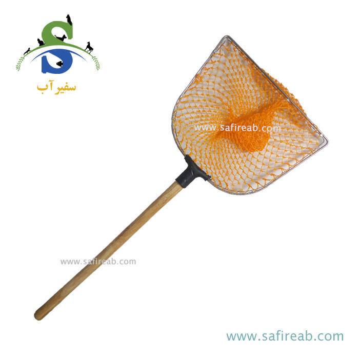تور ماهیگیری دسته چوبی