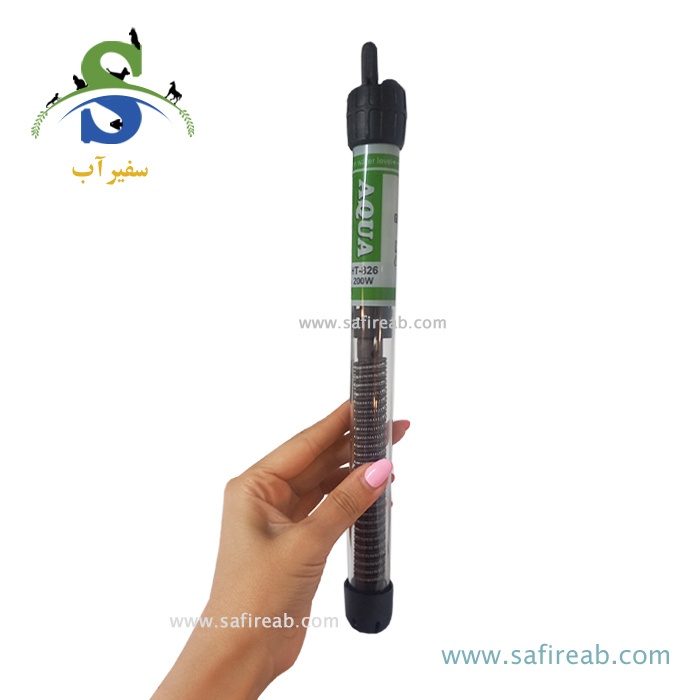 بخاری آکواریوم مدل HT-826 200W آکوا - Image 2