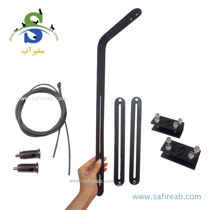 پایه نگهدارنده نور آویز T50 ای تی اس (2 عددی) - Image 2