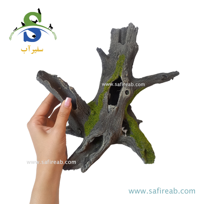 دکوری آکواریوم طرح کنده شاخه ای کد S-19 - Image 2